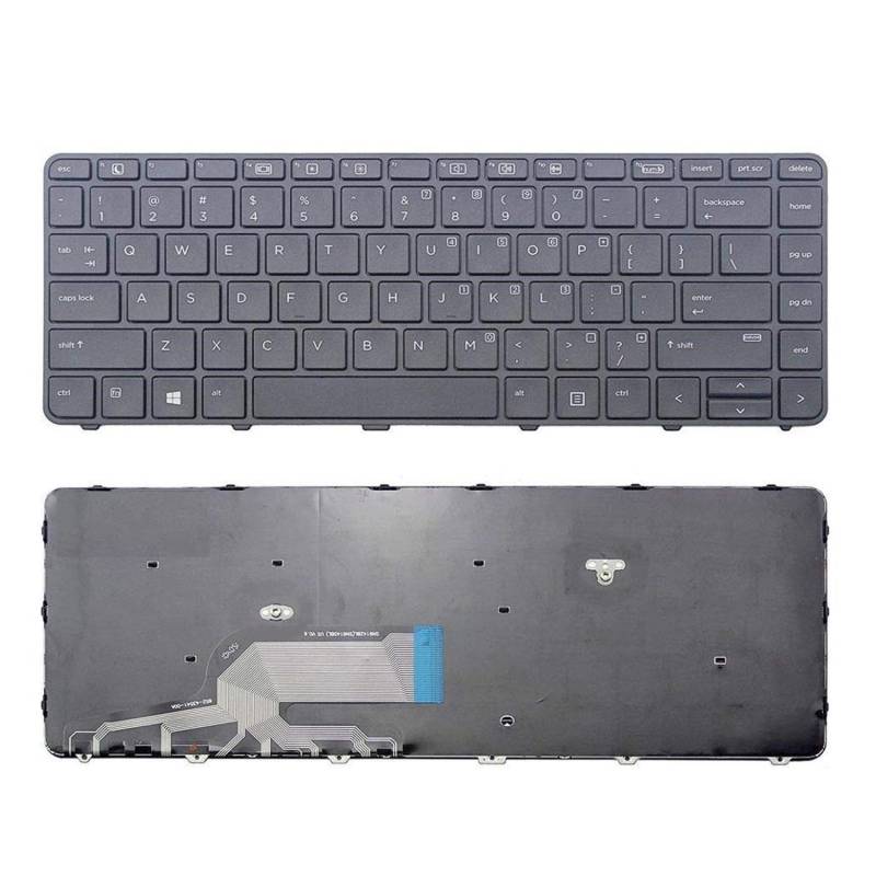 Replacement US Keyboard With Frame Compatible With HP ProBook 430 G3 430 G4 440 G3 440 G4