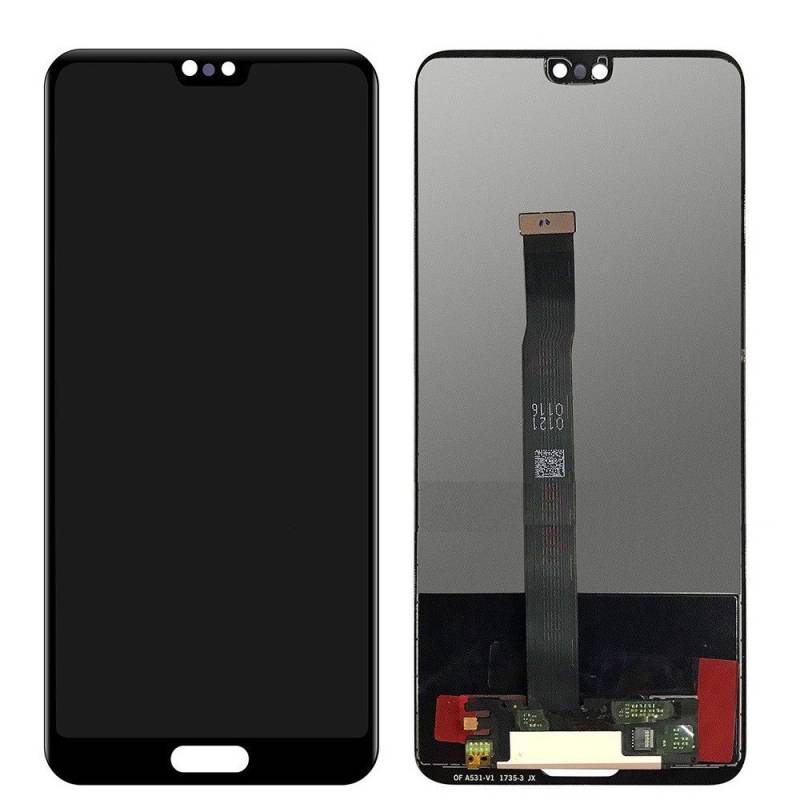 Huawei P20 LCD Display With Touch Screen Digitizer Assembly Replacement - Black