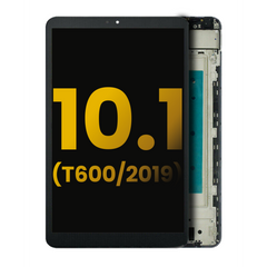 Replacement LCD Assembly With Frame Compatible With LG G Pad 5 10.1 (T600 / 2019) (Refurbished) (Black)