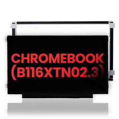 Replacement LCD Assembly Without Frame Compatible For Dell Chromebook (B116XTN02.3) (1366x768) (Aftermarket Plus) (Black)