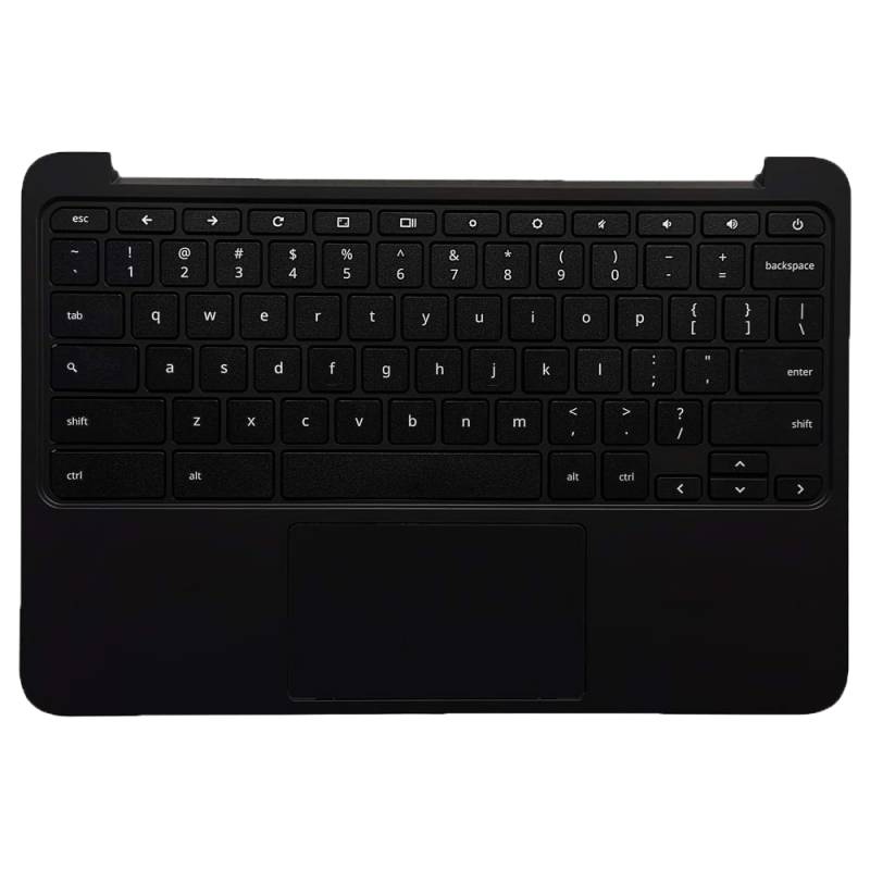 Replacement Palmrest US Keyboard & Touchpad 917442-001 For HP Chromebook 11 G5 EE - Black